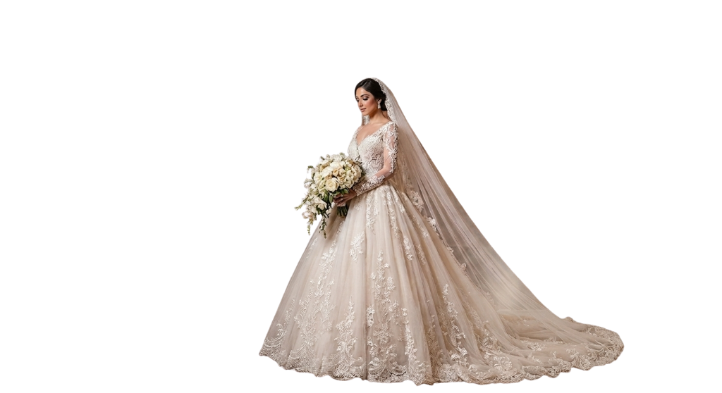 Sophia Dresses Custom Cutout Bride