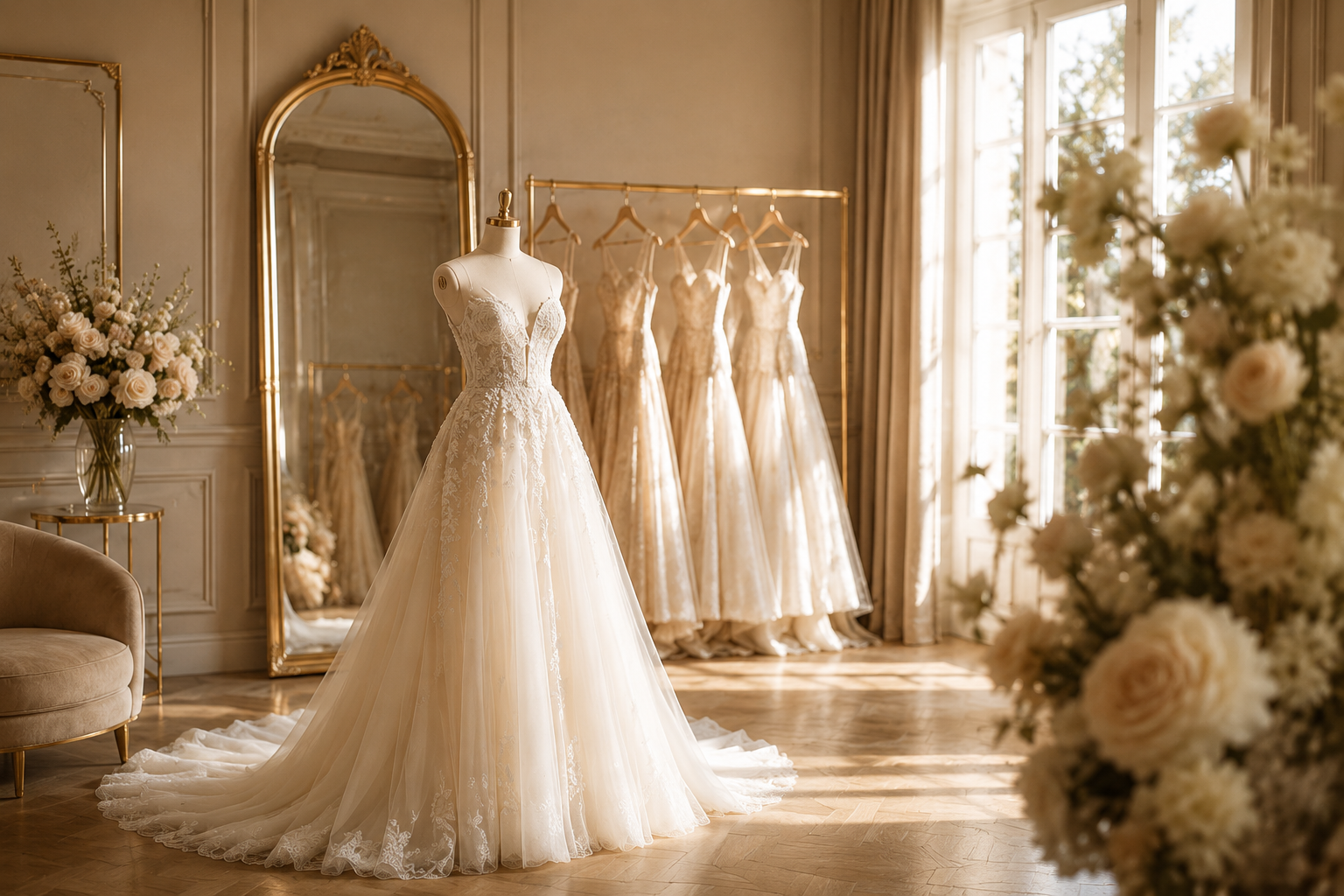 Bridal Studio Display